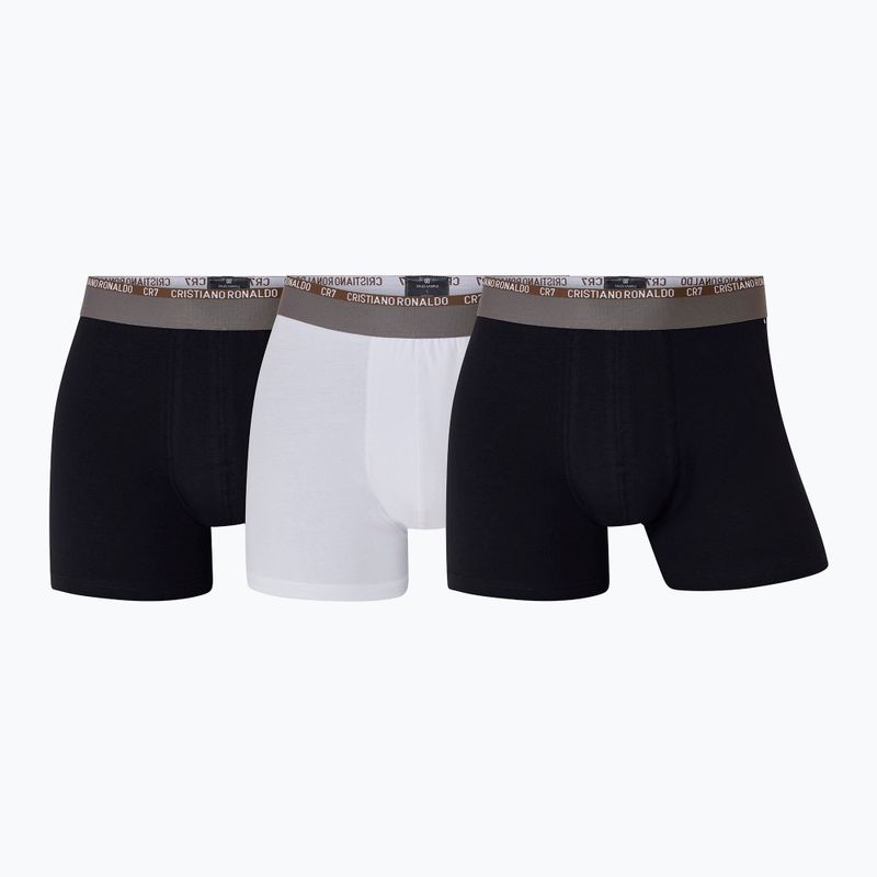 Boxeri pentru bărbați CR7 Basic Trunk 3 perechi  multicolour 2