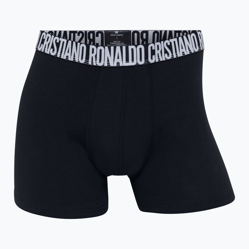 Boxeri pentru bărbați CR7 Basic Trunk 3 pack black 2