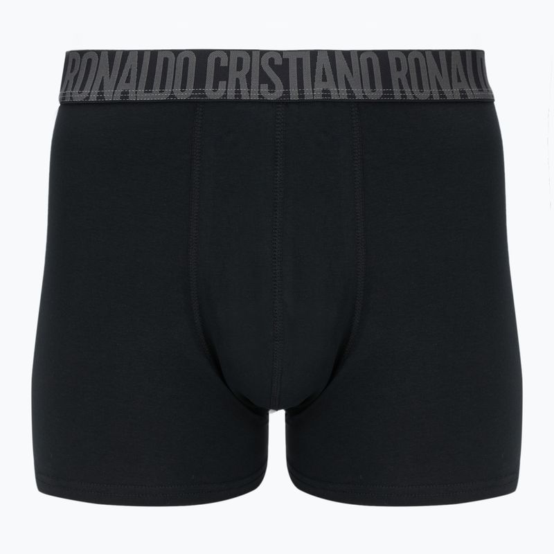 Boxeri pentru bărbați CR7 Basic Trunk 8 perechi black 5