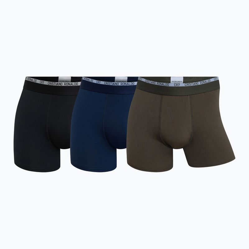 Boxeri pentru bărbați CR7 Basic Trunk 3 perechi multicolour 2