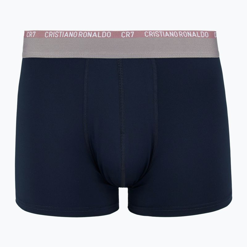 Boxeri pentru bărbați CR7 Basic Trunk 3 perechi 710 multicolour 2