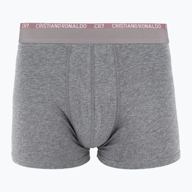 Boxeri pentru bărbați CR7 Basic Trunk 3 perechi 710 multicolour 3