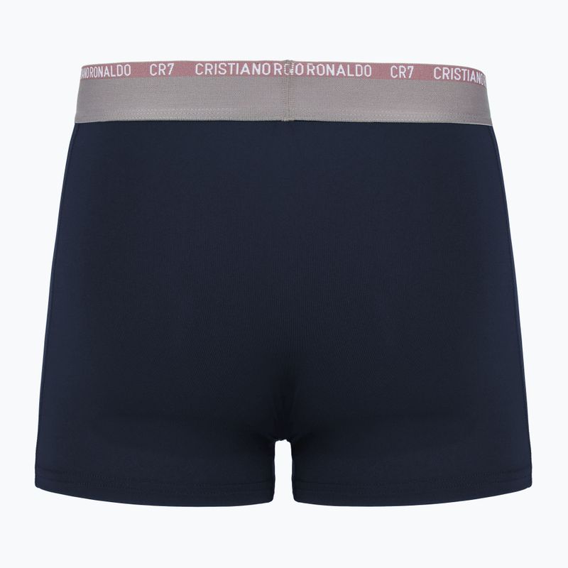 Boxeri pentru bărbați CR7 Basic Trunk 3 perechi 710 multicolour 5