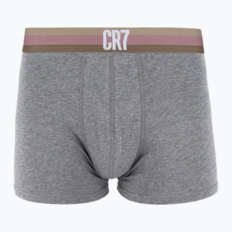 Boxeri pentru bărbați CR7 Basic Trunk 3 perechi 711 multicolour 3