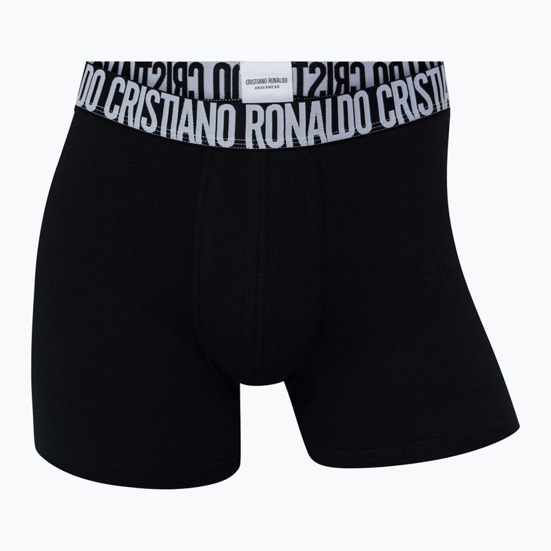 Boxeri pentru bărbați CR7 Basic Trunk 5 perechi 2422 black 3