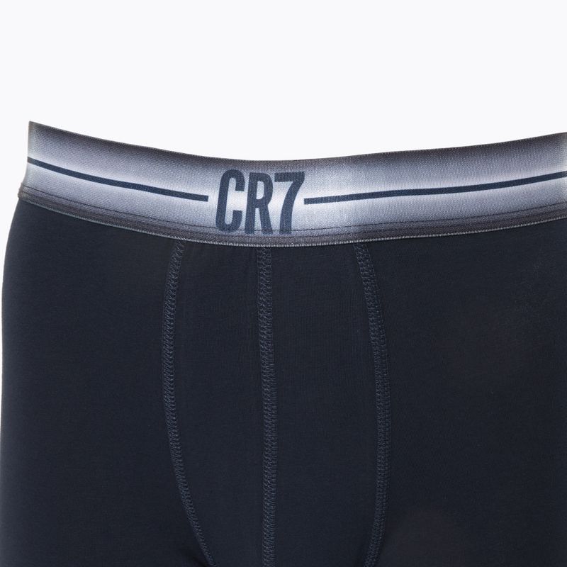 Boxeri pentru bărbați CR7 Basic Trunk 3 perechi 2762 black 3