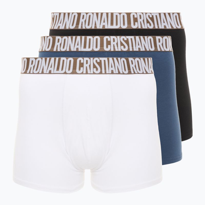 Boxeri pentru bărbați CR7 Basic Trunk 3 perechi 2764 multicolour