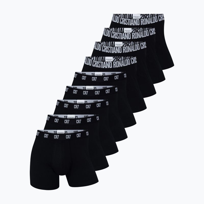 Boxeri pentru bărbați CR7 Basic Trunk 10 perechi black
