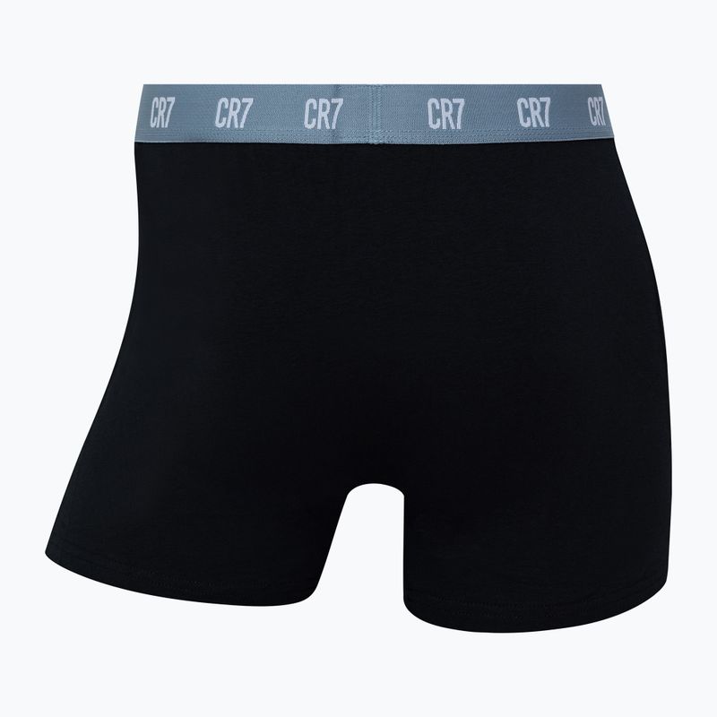 Boxeri pentru bărbați CR7 Basic Trunk 5 perechi 2329 black 3