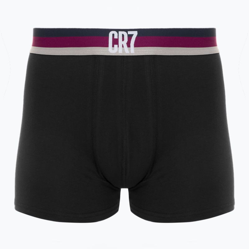 Boxeri pentru bărbați CR7 Basic Trunk 5 perechi 2330 black 3