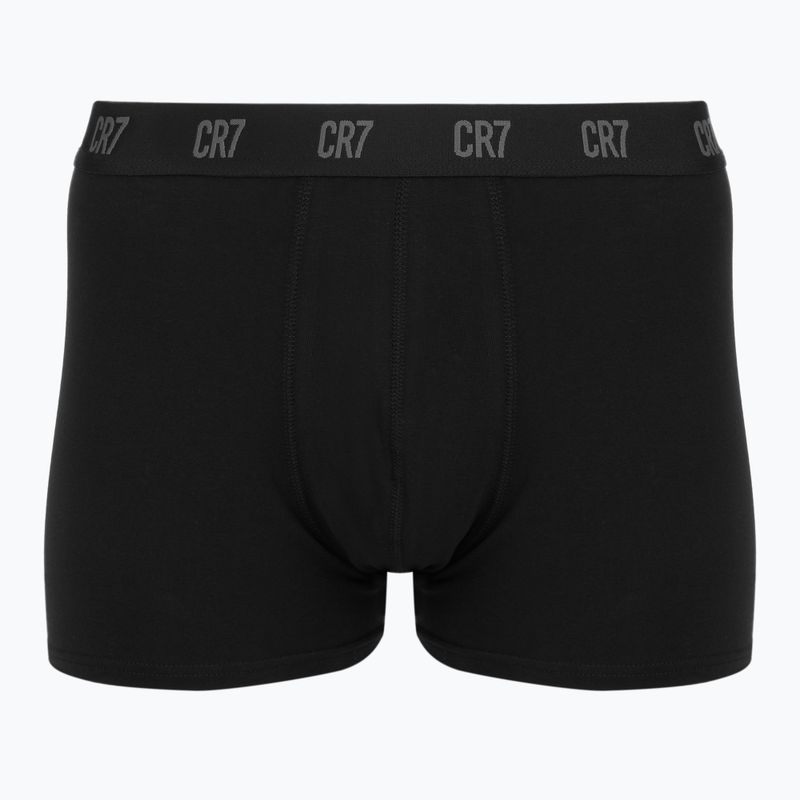 Boxeri pentru bărbați CR7 Basic Trunk 7 perechi 2810 black 5