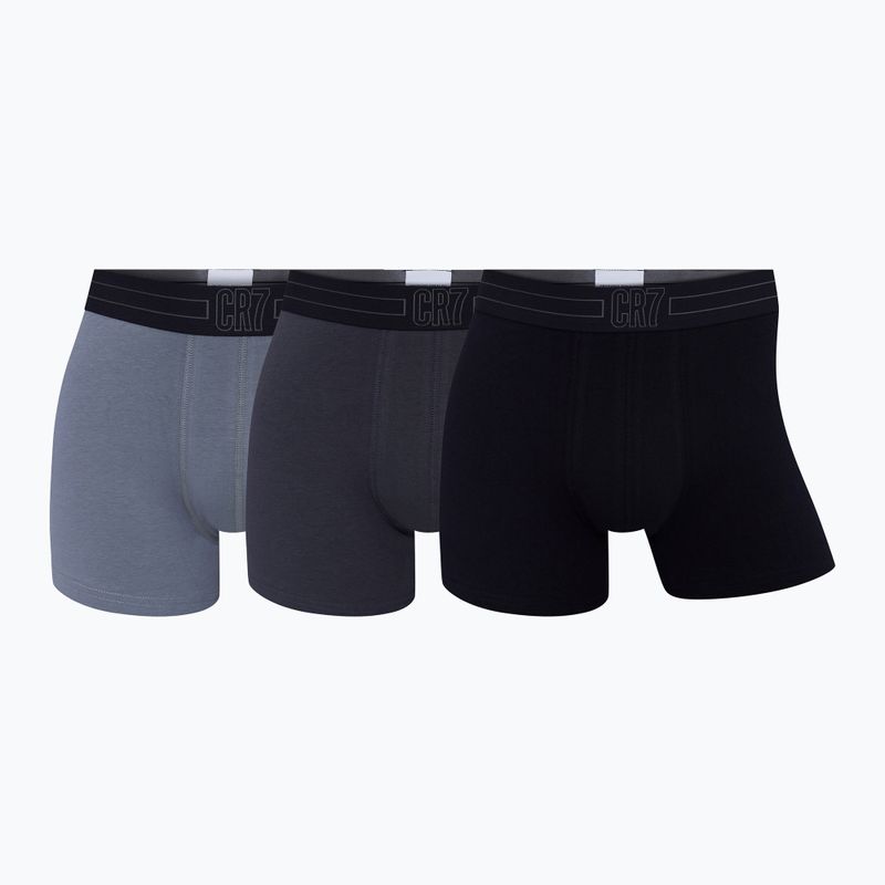 Boxeri pentru bărbați CR7 Basic Trunk 3 multicolour pairs 2