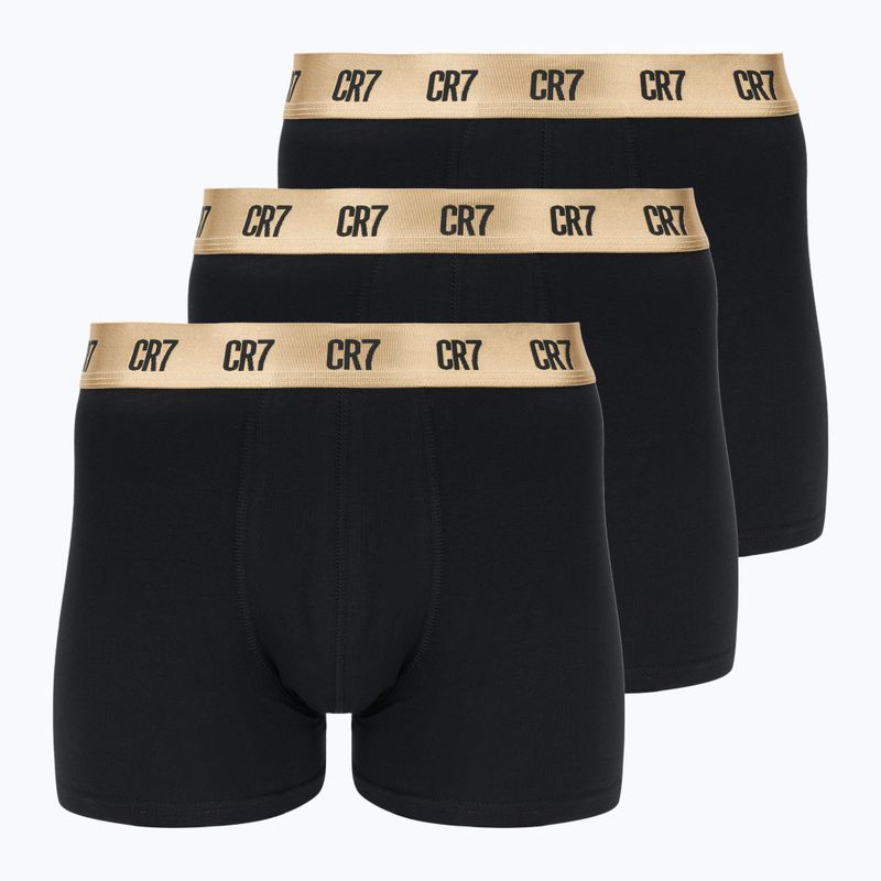Boxeri bărbați CR7 Basic Trunk 3 perechi black