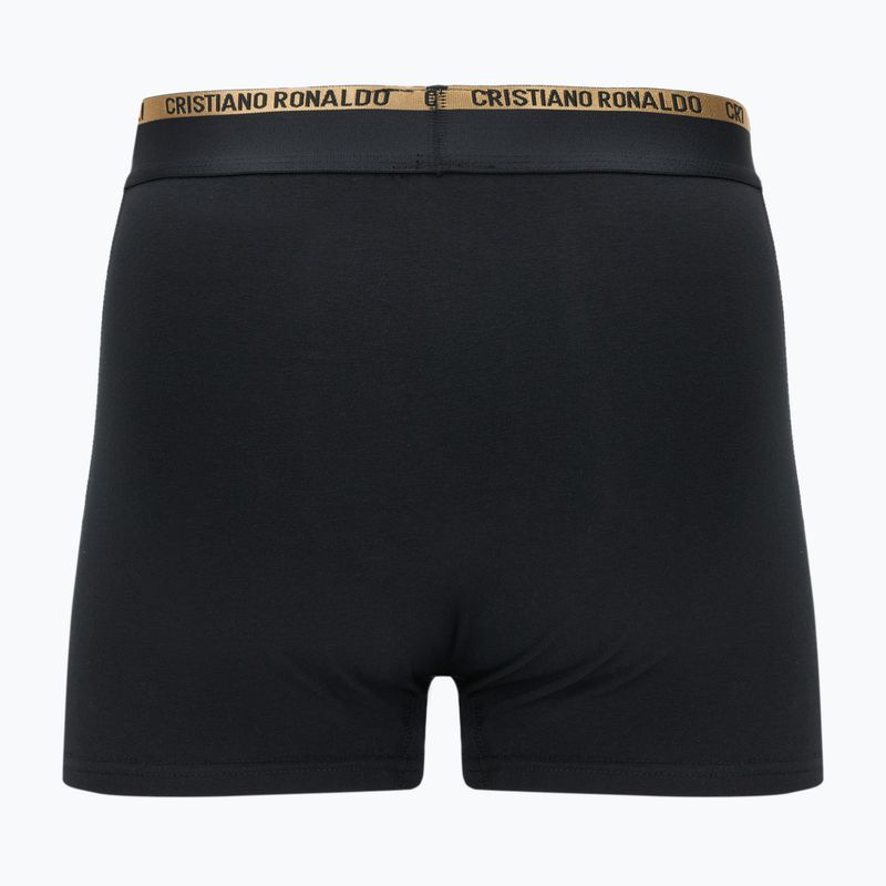 Boxeri pentru bărbați CR7 Basic Trunk 10 perechi black 4