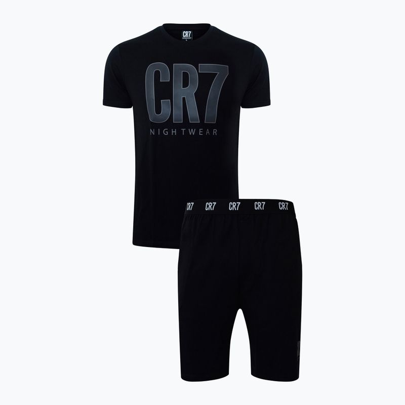 Pijama pentru bărbați CR7 Pyjama Short black