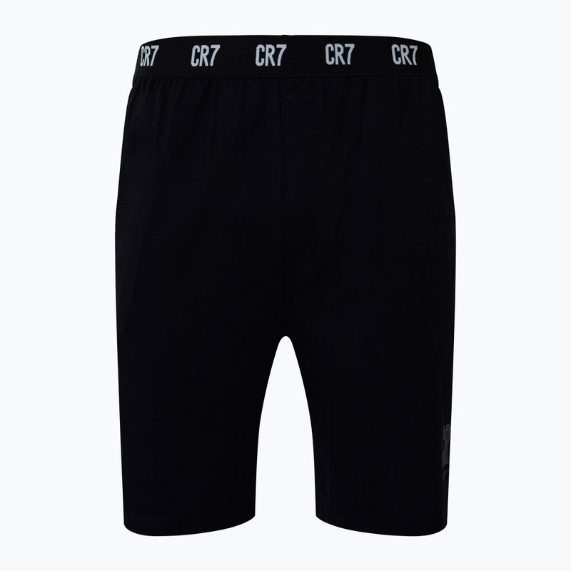 Pijama pentru bărbați CR7 Pyjama Short black 4