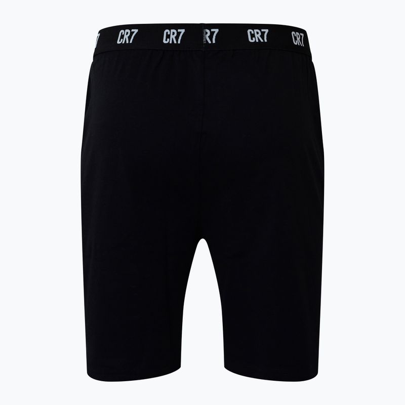 Pijama pentru bărbați CR7 Pyjama Short black 5