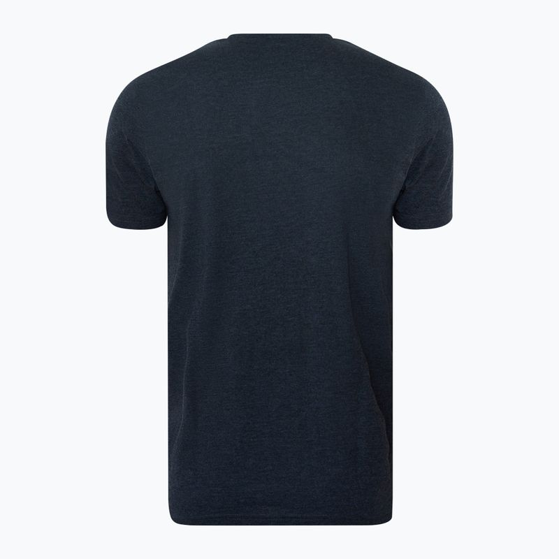 Pijama pentru bărbați CR7 Pyjama Short dark grey melange 3