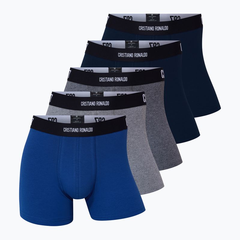 Boxeri pentru bărbați CR7 Basic Trunk 5 perechi multicolour