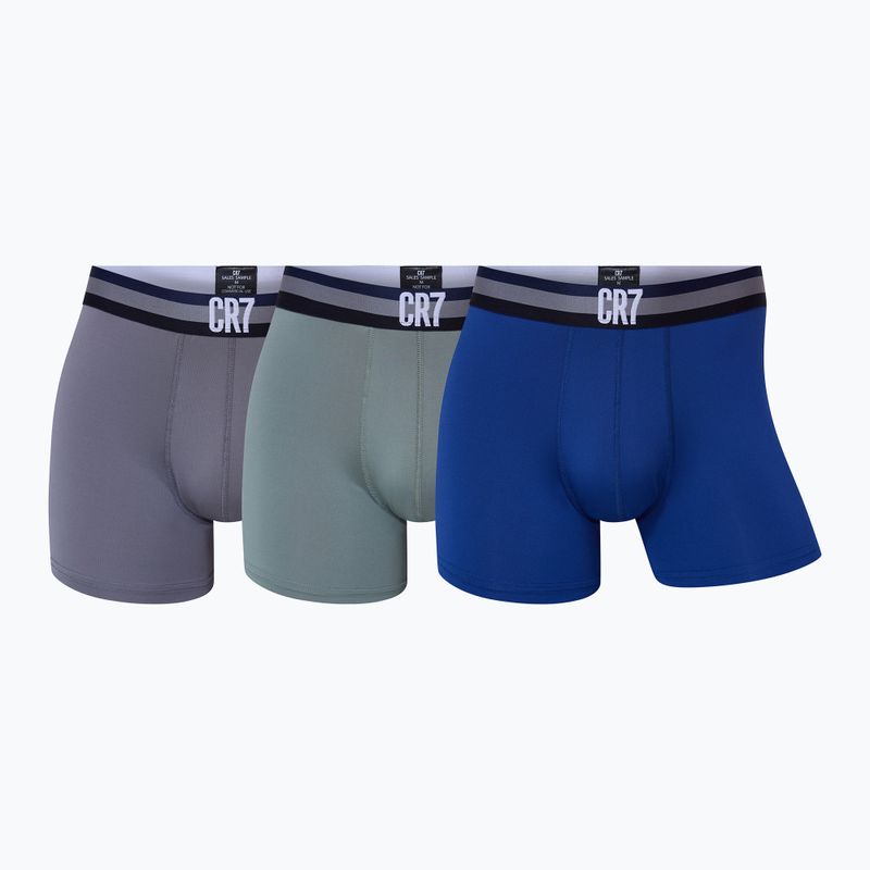 Boxeri pentru bărbați CR7 Basic Trunk 3 perechi  multicolour 2