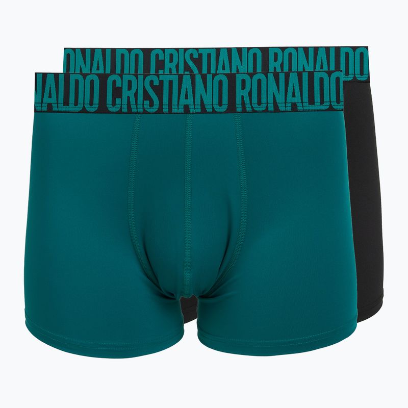 Boxeri pentru bărbați CR7 Fashion Trunk Micro 2 perechi 456 multicolour