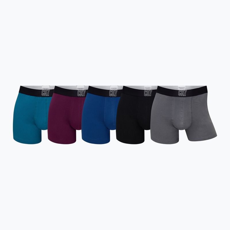 Boxeri pentru bărbați CR7 Basic Trunk 5 by 2350 multicolour 2