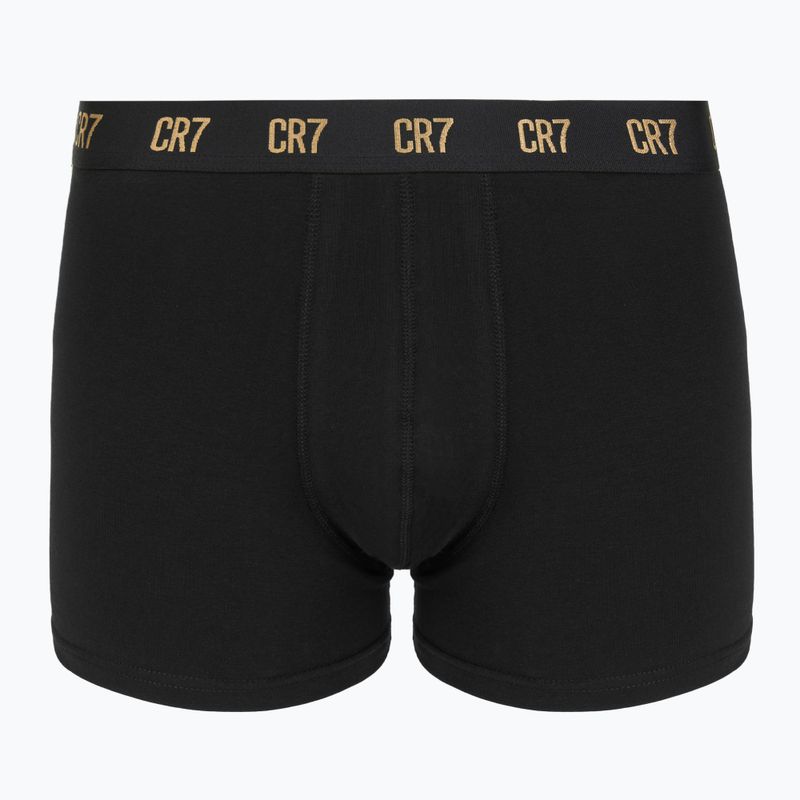 Boxeri pentru bărbați CR7 Basic Trunk 7 perechi 2816 black 2