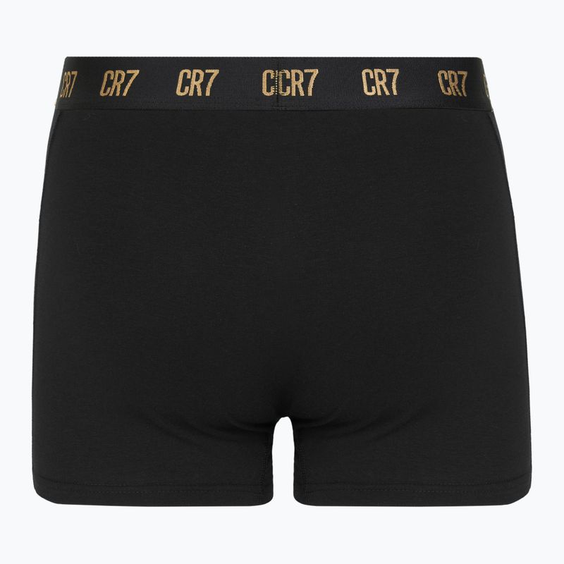 Boxeri pentru bărbați CR7 Basic Trunk 7 perechi 2816 black 3