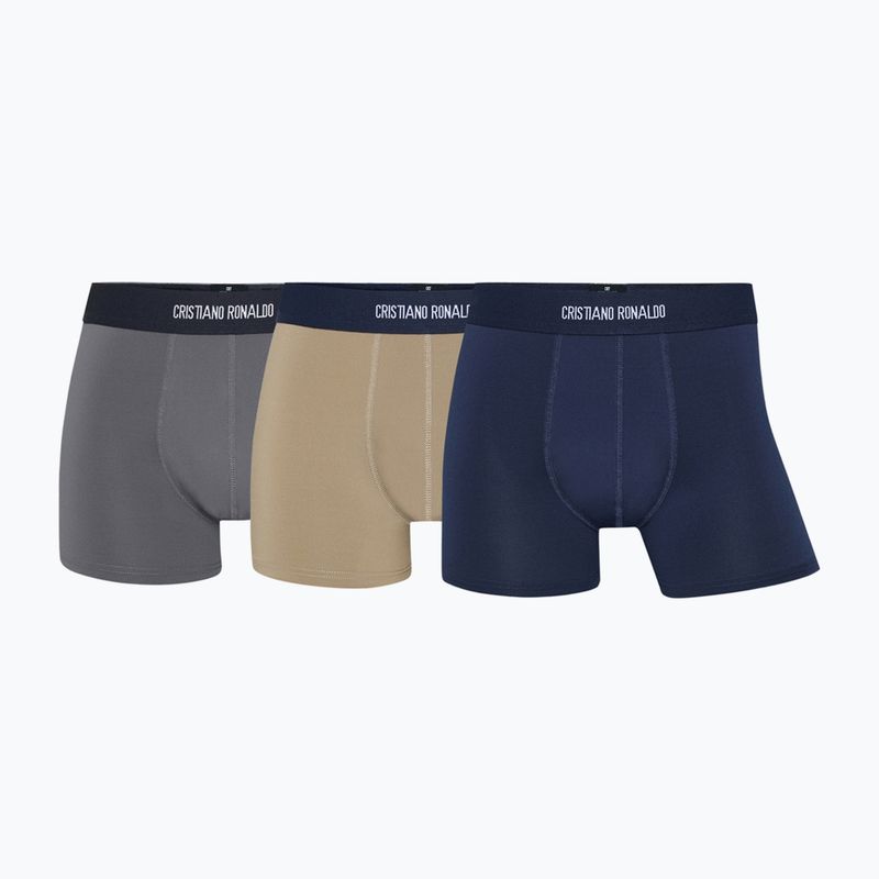 Boxeri pentru bărbați CR7 Basic Trunk 3 pairs 208 multicolour 2