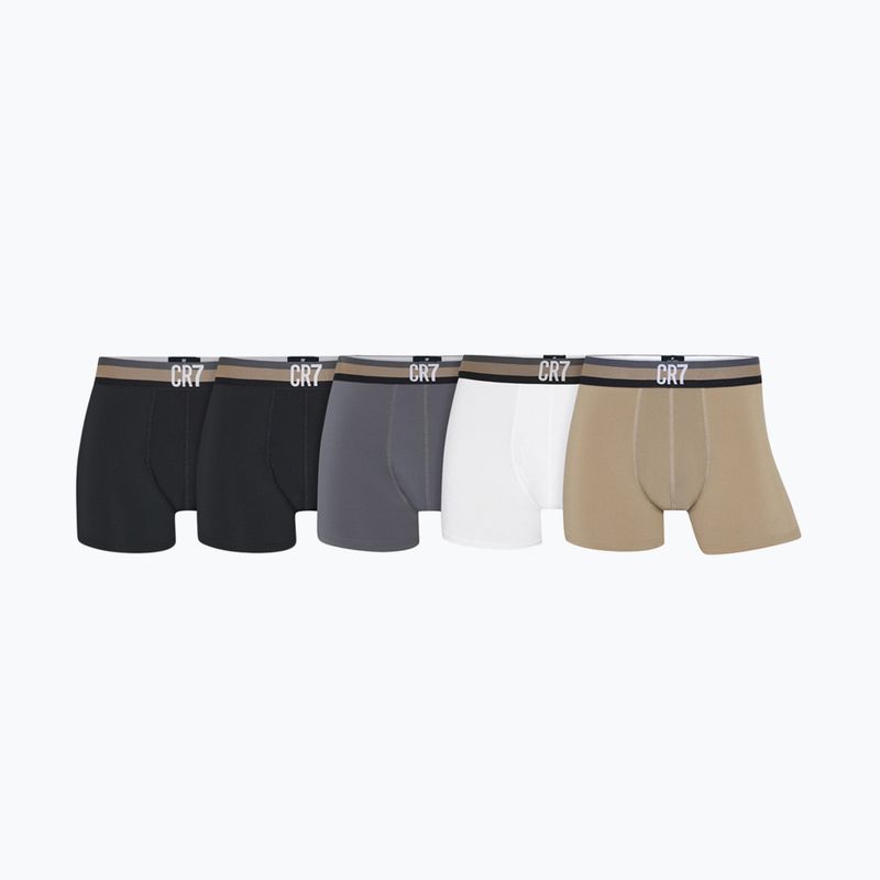 Boxeri pentru bărbați CR7 Fashion Trunk 5 pairs multicolour 2