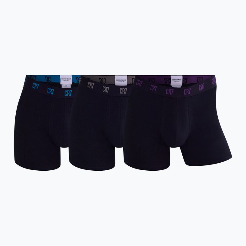 Boxeri pentru bărbați CR7 Basic Trunk 3 multicolour pairs 2