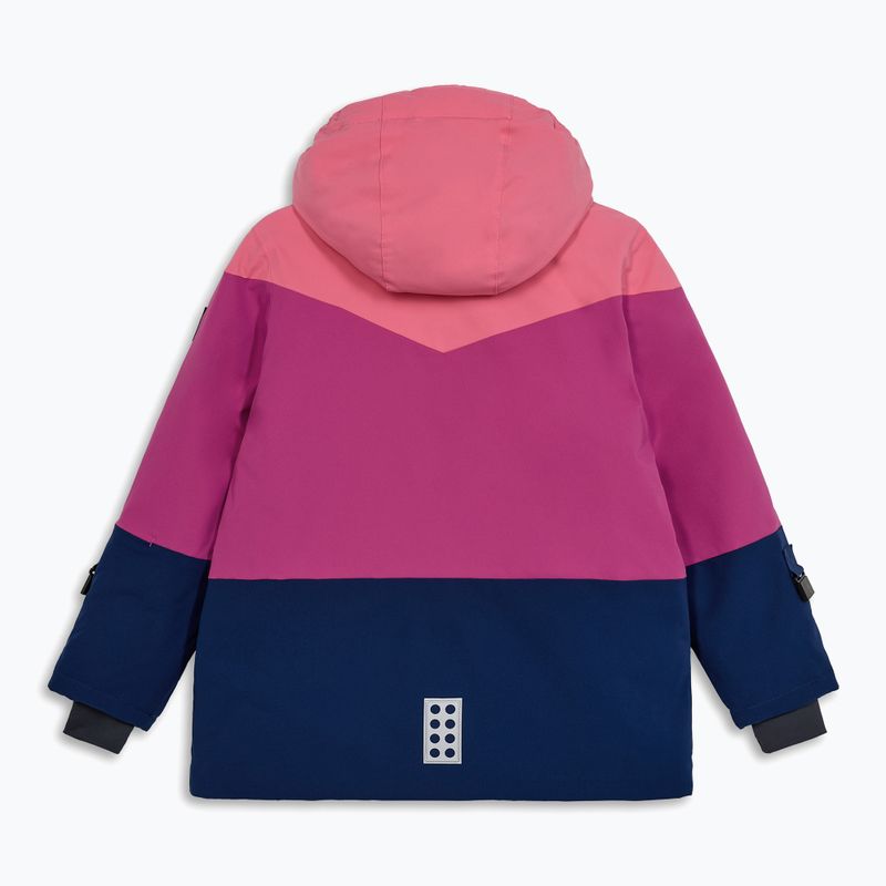 Geacă de schi pentru copii LEGO Lwjested 708 fuchsia 2