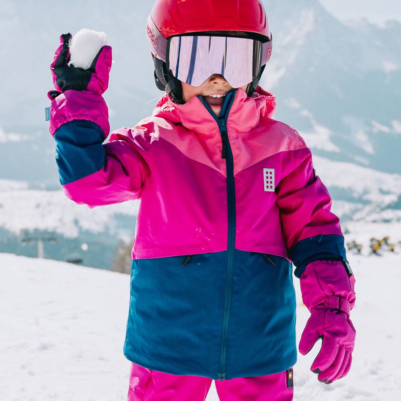 Geacă de schi pentru copii LEGO Lwjested 708 fuchsia 7