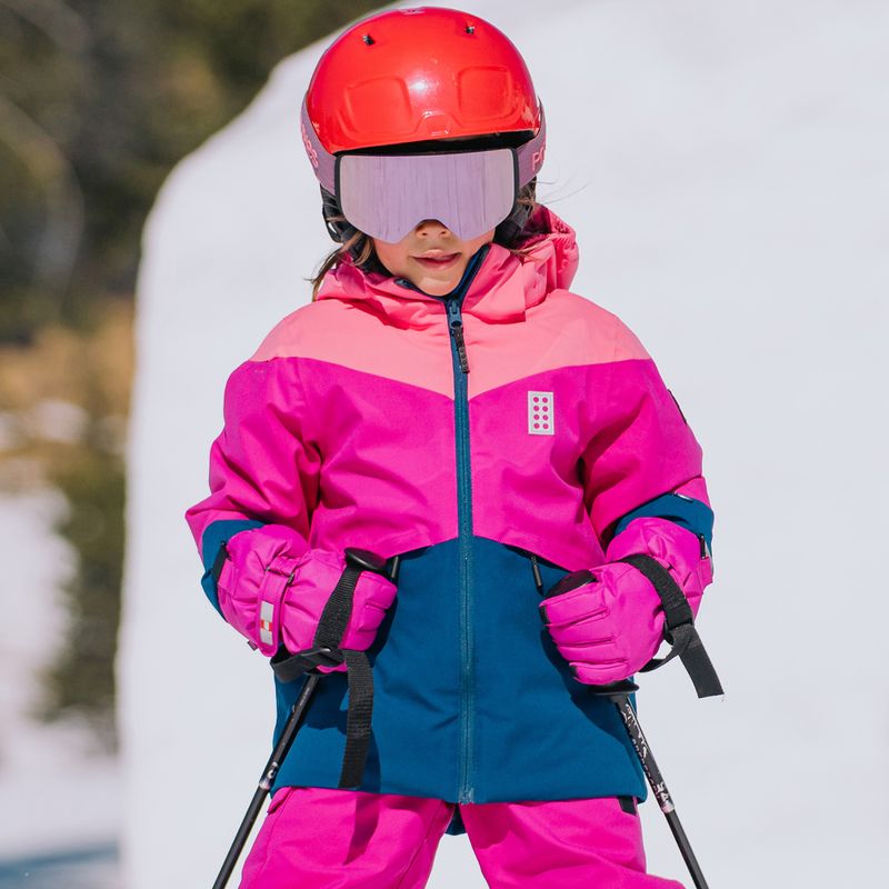 Geacă de schi pentru copii LEGO Lwjested 708 fuchsia 8