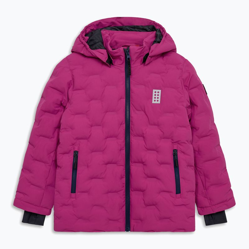 Geacă de schi pentru copii LEGO Lwjipe 706 fuchsia