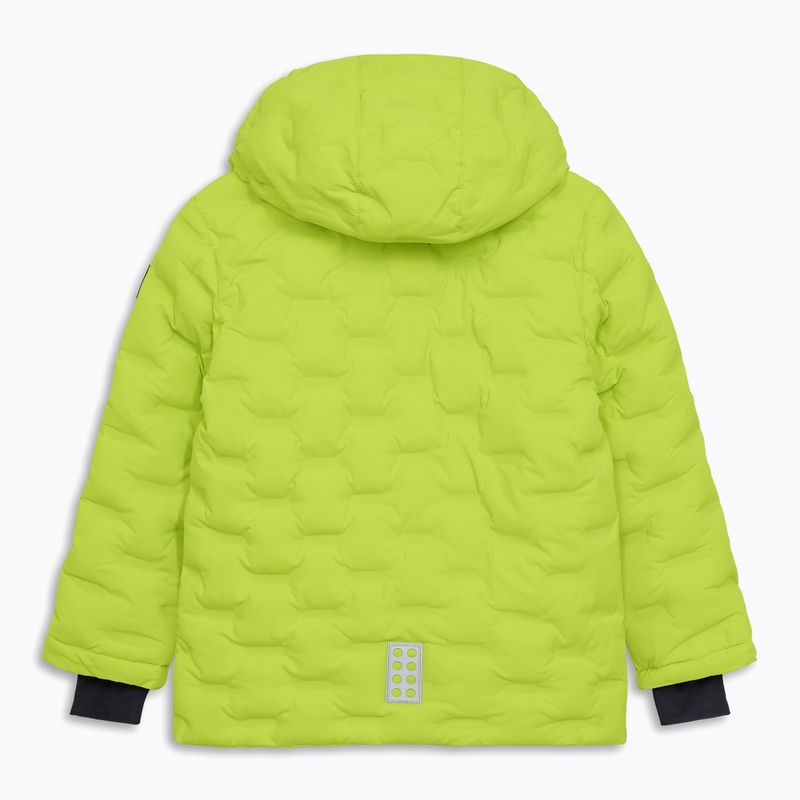 Geacă de schi pentru copii LEGO Lwjipe 706 lime green 2