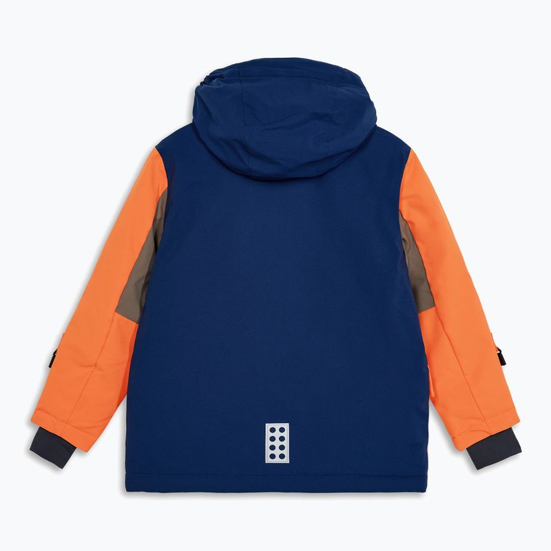 Geacă de schi pentru copii LEGO Lwjian 713 orange 2