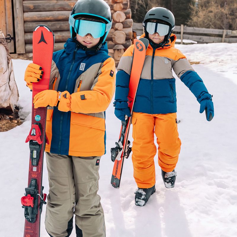 Geacă de schi pentru copii LEGO Lwjian 713 orange 6