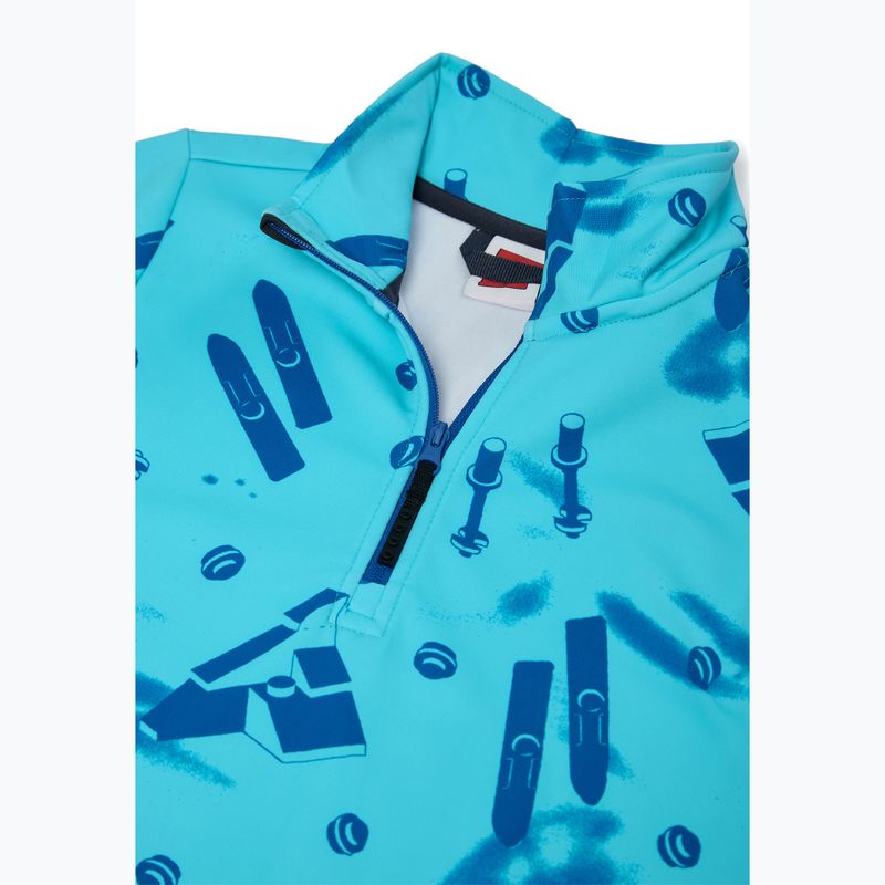 Bluză fleece pentru copii LEGO Lwsian 710 Fleece bright blue 3