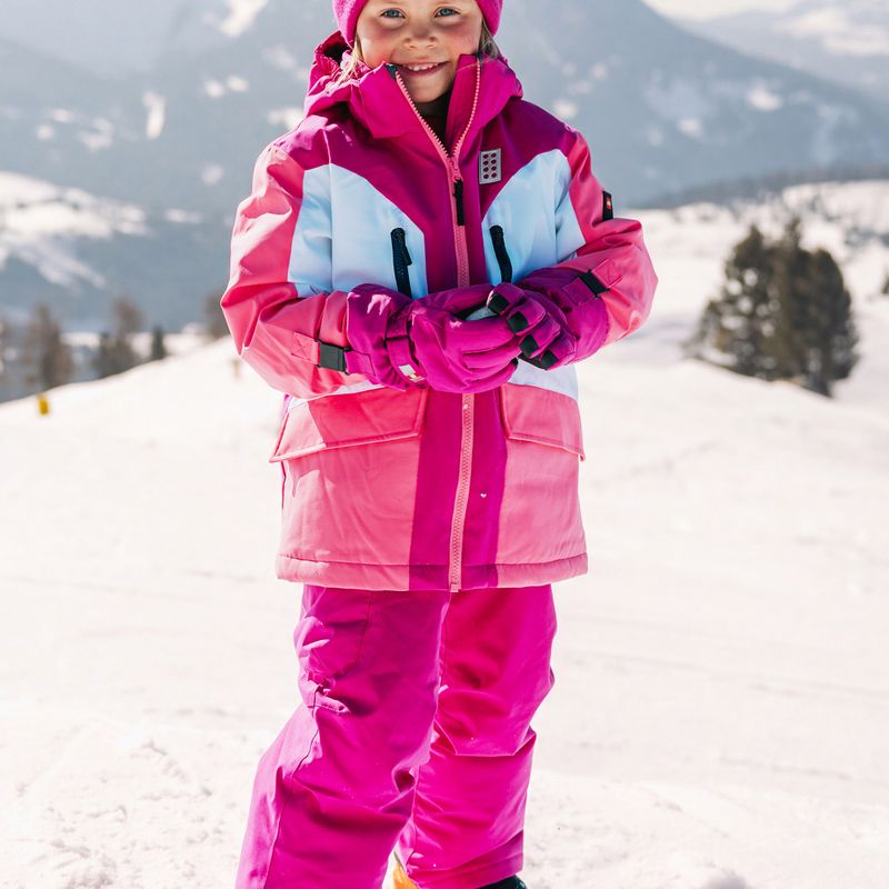Pantaloni de schi pentru copii LEGO Lwpayton 701 fuchsia 6
