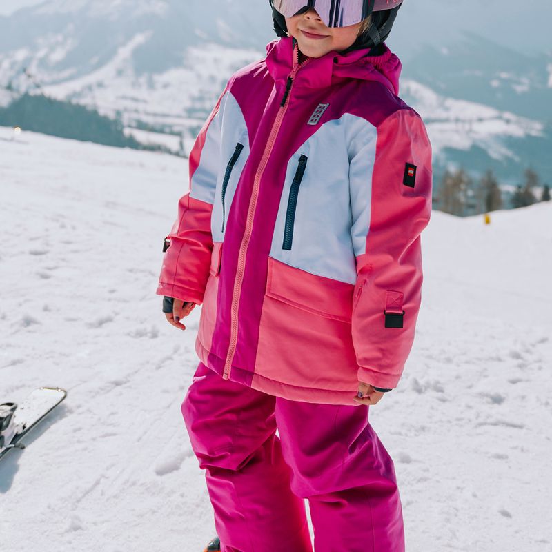 Pantaloni de schi pentru copii LEGO Lwpayton 701 fuchsia 7