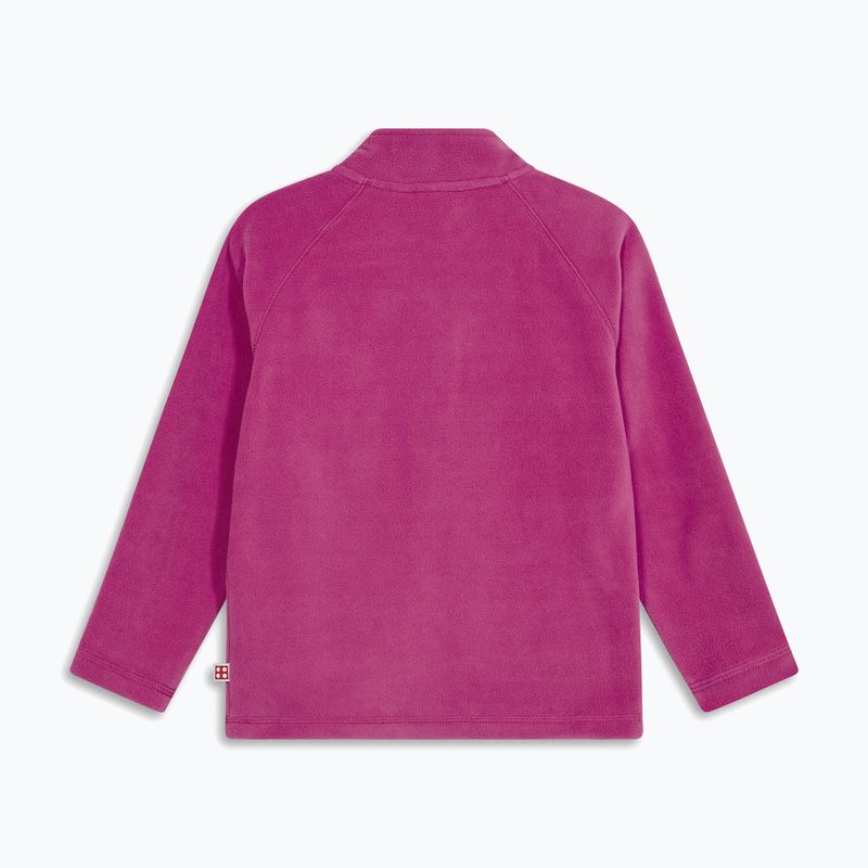 Bluză fleece pentru copii LEGO Lwsinclair 702 fuchsia 2