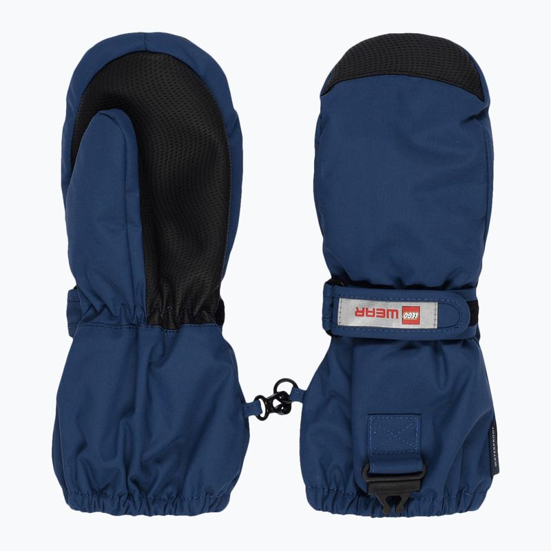 Mănuși de schi pentru copii LEGO Lwatlin 706 dark blue 2