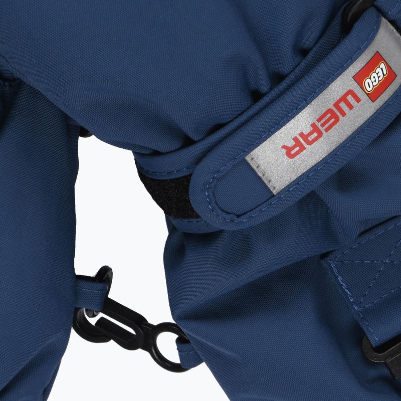 Mănuși de schi pentru copii LEGO Lwatlin 706 dark blue 3