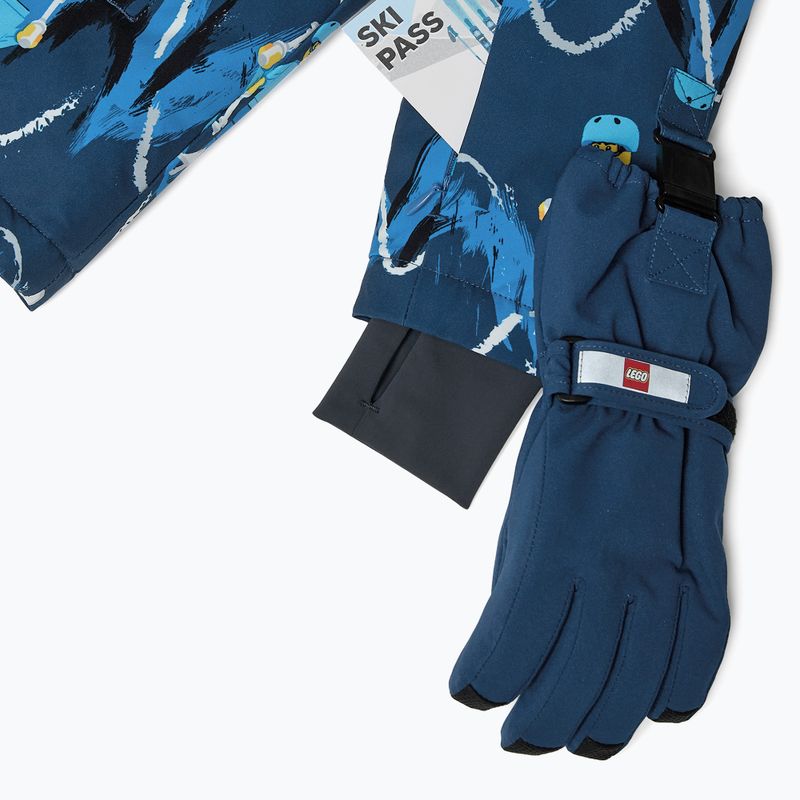 Geacă de schi pentru copii LEGO Lwjian 704 dark blue 4