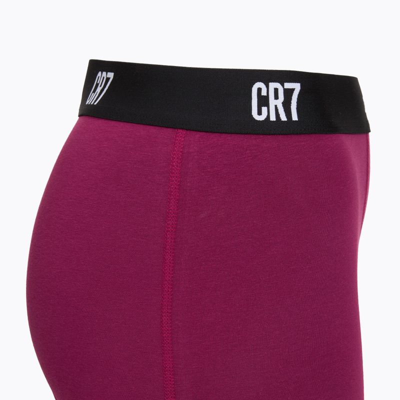 Boxeri pentru bărbați CR7 Basic Trunk 3 pack multicolour 4