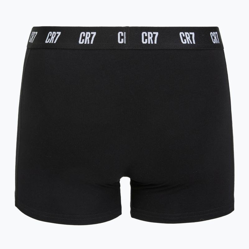 Boxeri pentru bărbați CR7 Fashion Trunk 2 pack black 3