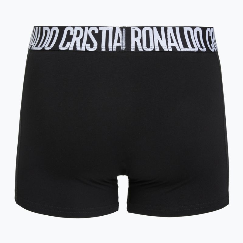 Boxeri pentru bărbați CR7 Fashion Trunk 2 pack black 3