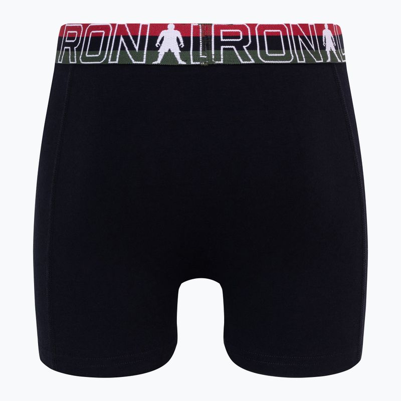 Boxeri pentru copii CR7 Trunk 3 pairs black 3