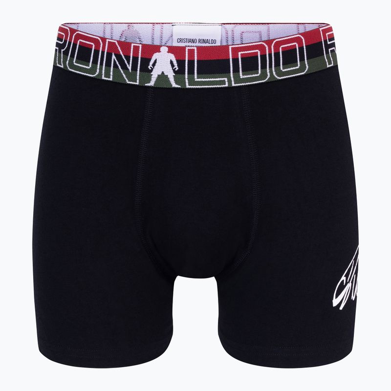 Boxeri pentru copii CR7 Trunk 3 pairs black 4